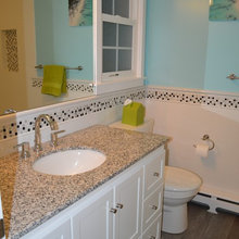 Bright Modern Kids' Bathroom - Completed Project