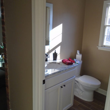 Powder Room Remodel in Phoenix, MD