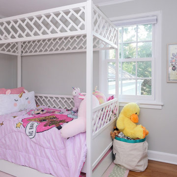 Pretty Kids Room with New White Window - Renewal by Andersen New Jersey / NYC
