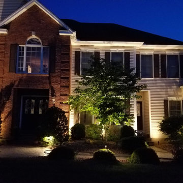Landscape Lighting is a must have when your home looks like this