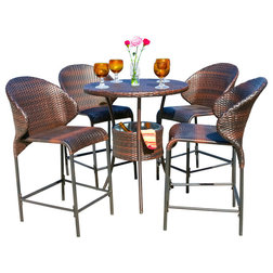 Tropical Outdoor Pub And Bistro Sets by GDFStudio