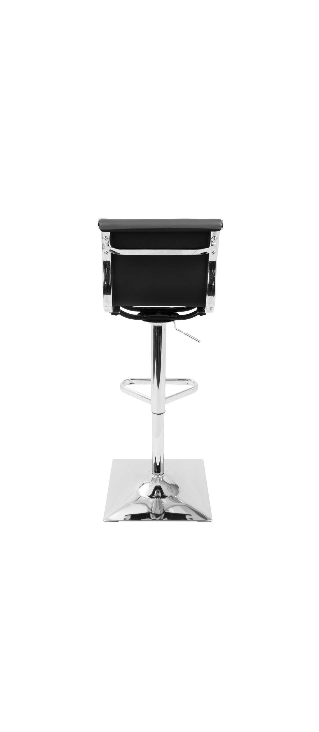 LumiSource Master Height Adj. Barstool, Gray