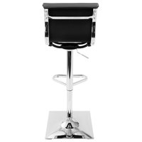 LumiSource Master Height Adj. Barstool, Gray