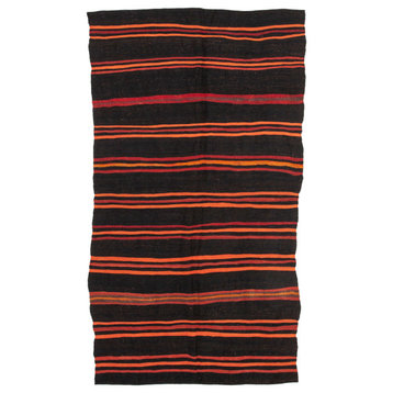 Rug N Carpet - Handmade Anatolian 5' 10'' x 10' 0'' Vintage Goat Hair Kilim Rug