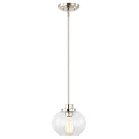 Comstock Seeded Glass Pendant Light
