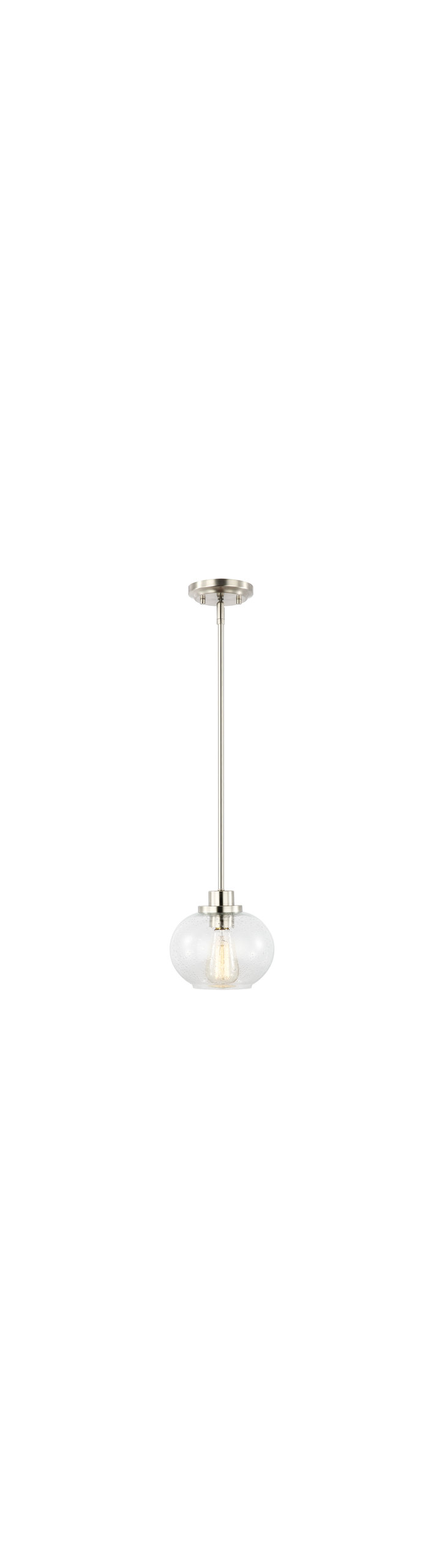 Comstock Seeded Glass Pendant Light