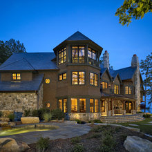 outside