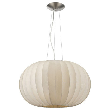Acclaim Lighting TP7916-W Shanghai - One Light Large Oval Pendant
