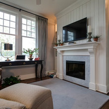 TV over fireplace