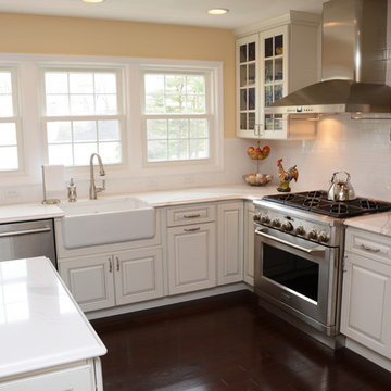 Ellicott City, MD White Kitchen Remodel