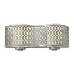 Contemporary Style Hinkley Jules 2 Light Bathroom Lighting - Lighting