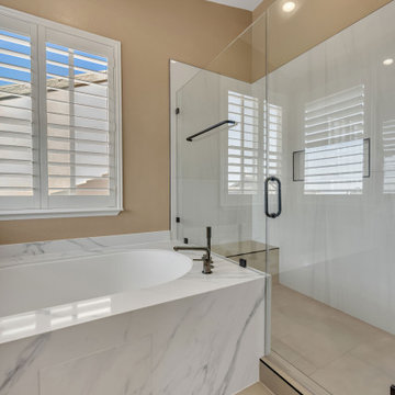 Luxury Hotel–Style Full Bathroom Remodel - OT Bay Builders San Jose