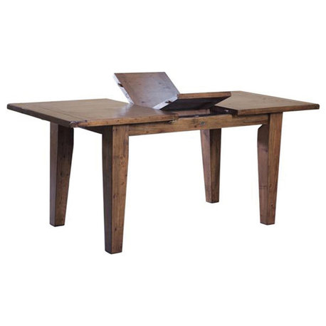 Irish Coast Small Extension Dining Table, Brown