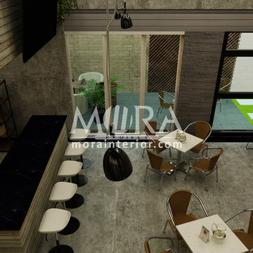 Coffee Shop Interior & Arsitek Konsep by Mora Project | morainterior.com
