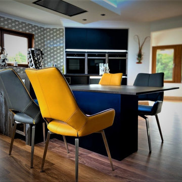 Two-tone Kitchen in Fraserburgh