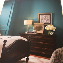 Blue interiors