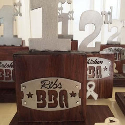 Custom awards for a fundraising event - Lifestyle And Leisure