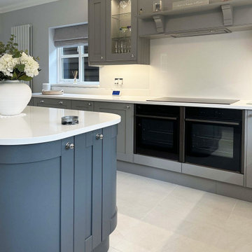 Grey Shaker Kitchen in Papworth Everard