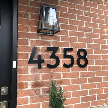 CLASSIC MODERN House numbers, Address Numbers