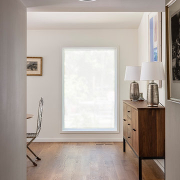 Cohesive Mid-Century Modern Interior Remodel in Ann Arbor, Michigan