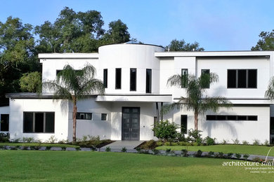 Industrial exterior home idea in Orlando
