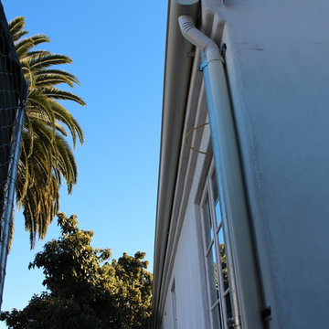 Half Round Rain Gutters in Encino California