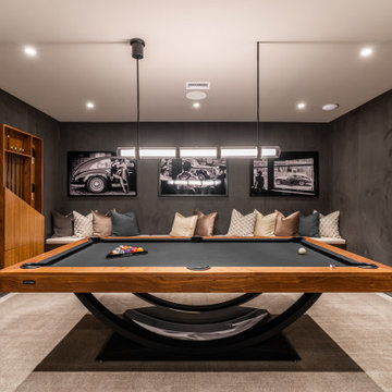 Wooden Thesus Pool Table with a Conversion Top