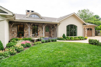 French country exterior home photo in DC Metro