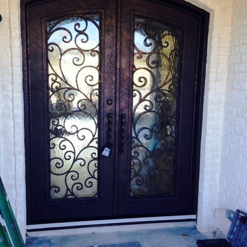 Eyebrow Iron Doors