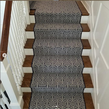 STAIR RUNNER DESIGNED BY KAREN KEMPF INTERIORS