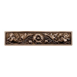 Inviting Home Inc. - Poppy Pull, Antique-Style Brass - Cabinet And Drawer Handle Pulls