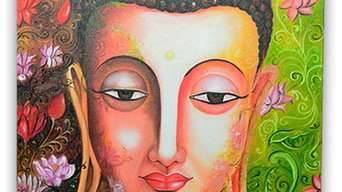 Enlighting Buddha Painting