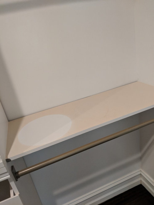 baseboard paint touch up after staining hardwood floors