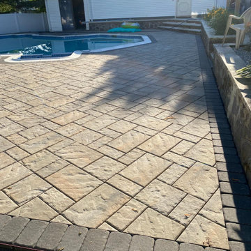 Pool Deck Paver Patio