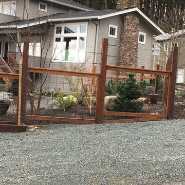 Custom Deer Fence & Gate
