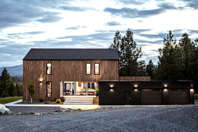 Mountain style exterior home photo in Other