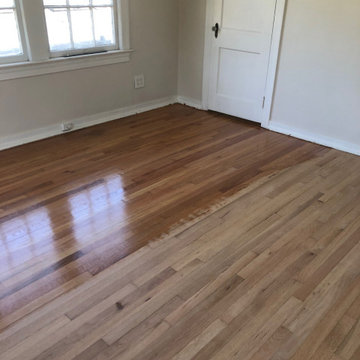 Finishing Solid Red Oak Floors in Avondale
