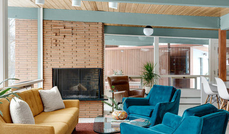 Houzz Tour: Opening Up a Midcentury Modern Time Capsule
