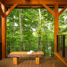 hot tub area