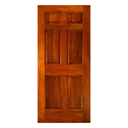 EX MA600 - FUSED SOLID WOOD MAHOGANY EX MA600 EXTERIOR DOOR (1-3/4")-ENGINEERED CONSTRUCTION - Windows And Doors