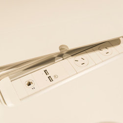Custom Business Solutions.  Design Tech.  Tech Savvy Table - Products