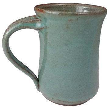 Panama Turquoise Handmade Mug, 14oz.