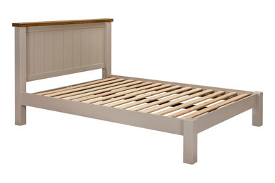 COTSWOLD PAINTED RUSTIC KINGSIZE BED