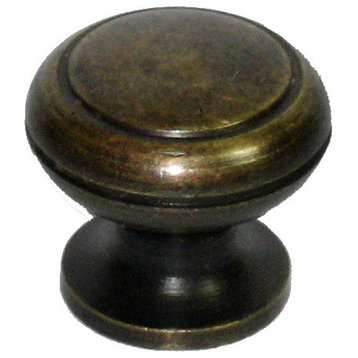 Small Knob With Scored Ring Design