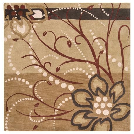 Athena Area Rug, 4' Square