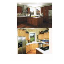 10 x 12 replacement kitchen cabinets maple or oak - Kitchen Cabinetry