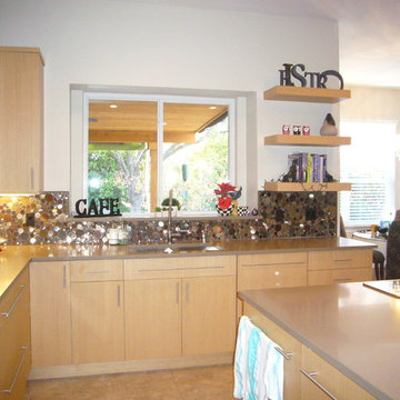 Rift Cut Oak Kitchen Remodel