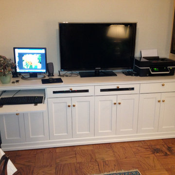 Credenzas, TV units, Entertainment Centers, satin lacquer, stain,