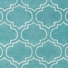 Transitional 9'x13' Blue Area Rug