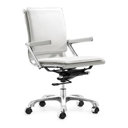 Lider Plus Series White Executive Office Chair - Office Chairs